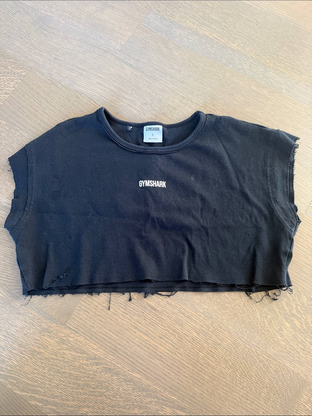 Gymshark cropped cover up